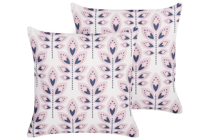 Latiano Utendørspute 45x45 cm - Beige/Rosa - Hagemøbler & utemiljø - Puter - Hageputer