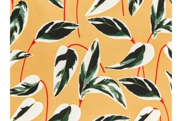 Macerata Utendørspute 40 cm Rund - Gul/Grønn/Hvit - Hagemøbler & utemiljø - Puter - Hageputer