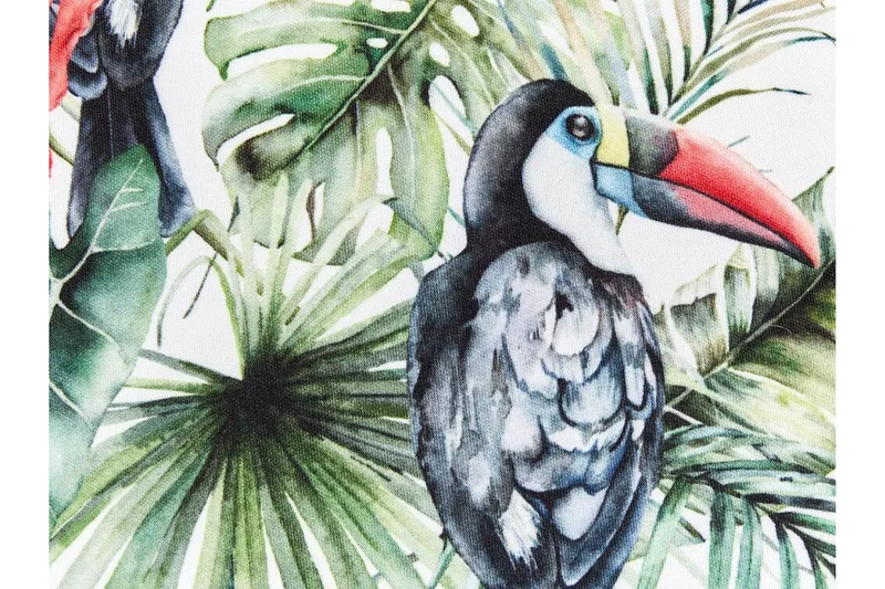 Padua Utendørspute 40 cm Rund - Grønn/Rød/Svart - Hagemøbler & utemiljø - Puter - Hageputer