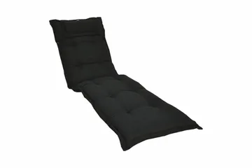 Canyon Solsängsdyna med nackkudde Fritab Black - Hagemøbler & utemiljø - Puter - Solsengputer