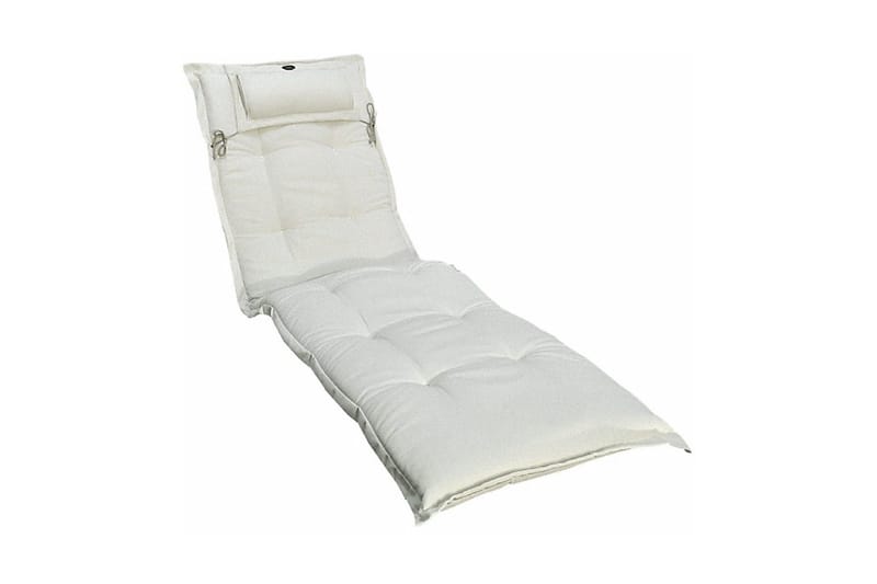 Canyon Solsängsdyna med nackkudde Fritab Vit - Hagemøbler & utemiljø - Puter - Posisjonsputer