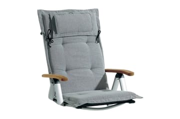 Fritab Canyon Positionsdyna + Nackkudde Fritab Grey - Hagemøbler & utemiljø - Puter - Posisjonsputer