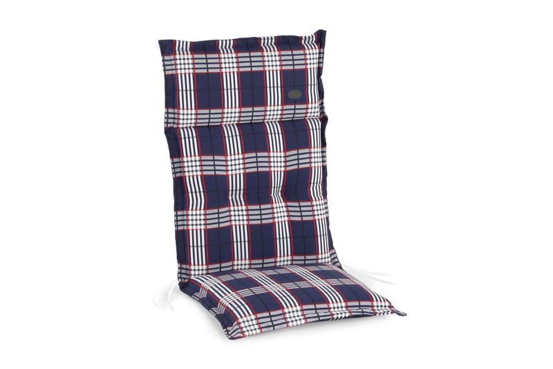 Milano Pute Blå Rute, 5-posisjonspute