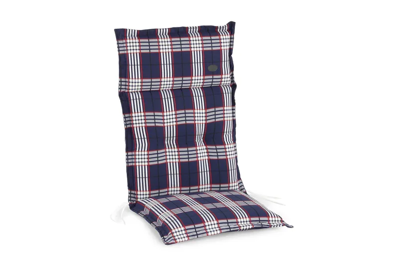 Milano Pute Blå Rute, 5-posisjonspute