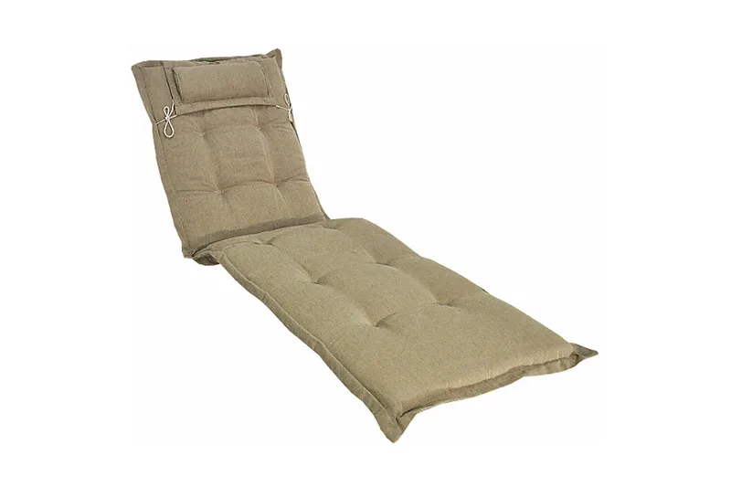 Posisjonspute Fritab Canyon Solsengpute med nakkepute Beige