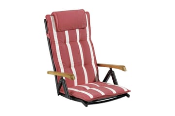 Positionsdyna Home med nackkudde Fritab Röd - Hagemøbler & utemiljø - Puter - Posisjonsputer