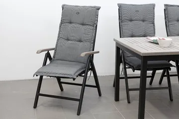 Regulerbar stolpute Fritab Posisjonspute Canyon Light grey - Hagemøbler & utemiljø - Puter - Posisjonsputer