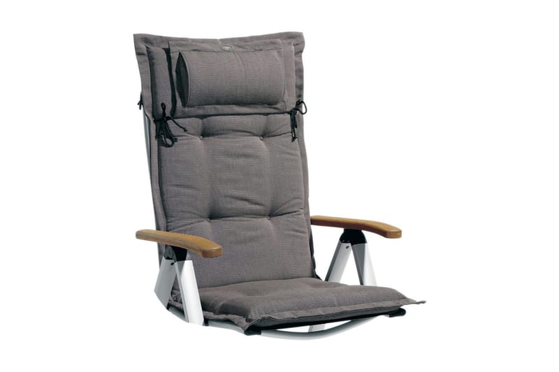 Regulerbar stolpute Fritab Posisjonspute Canyon med nakkepute Dark grey - Hagemøbler & utemiljø - Puter - Posisjonsputer
