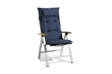 Regulerbar stolpute Fritab Posisjonspute Canyon med nakkepute Dark blue