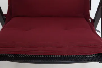 Regulerbar stolpute Fritab Posisjonspute Canyon Dark red - Hagemøbler & utemiljø - Puter - Posisjonsputer