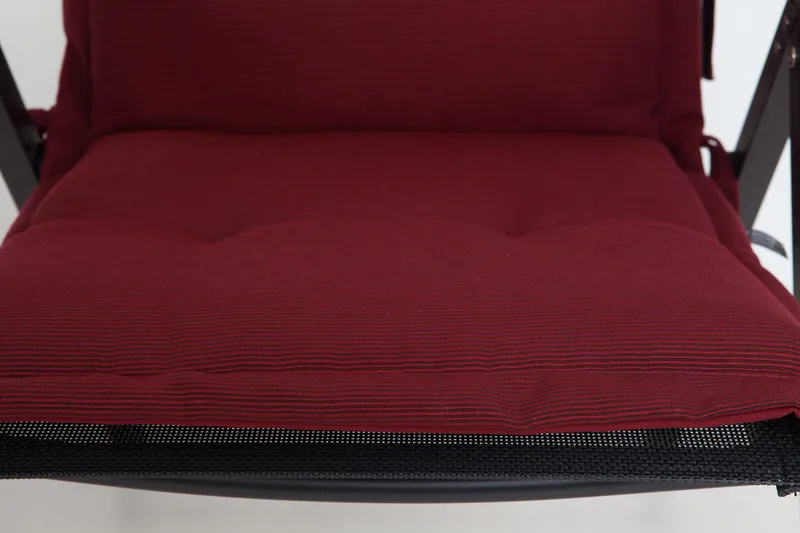 Regulerbar stolpute Fritab Posisjonspute Canyon Dark red - Hagemøbler & utemiljø - Puter - Posisjonsputer
