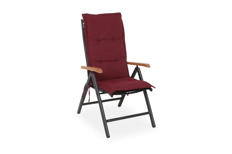 Regulerbar stolpute Fritab Posisjonspute Canyon Dark red - Hagemøbler & utemiljø - Puter - Posisjonsputer