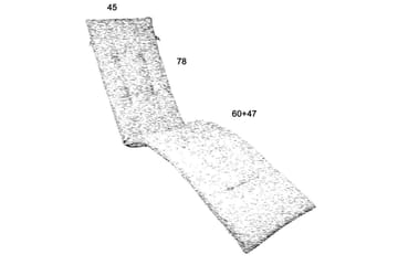 Pute Fritab til dekkstol - Taupe - Hagemøbler & utemiljø - Puter - Dekkstolputer
