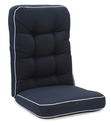 Pute Hillerstorp Texas Høy - Blå med hvite kanter - Hagemøbler & utemiljø - Puter - Hagepute ute