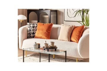 Pynteputer Aerangis sett av 2 Oransje - Oransje - Hagemøbler & utemiljø - Puter - Hageputer