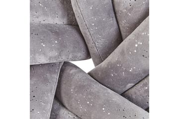 Pynteputer Akola Grå, Fløyel - Grå, Fløyel - Tekstiler & tepper - Pute & putetrekk - Pynteputer