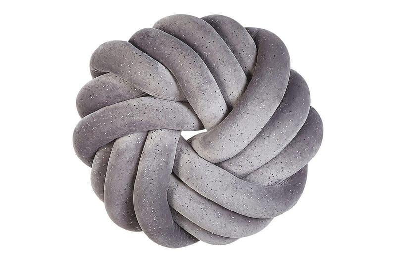 Pynteputer Akola Grå, Fløyel - Grå, Fløyel - Tekstiler & tepper - Pute & putetrekk - Pynteputer