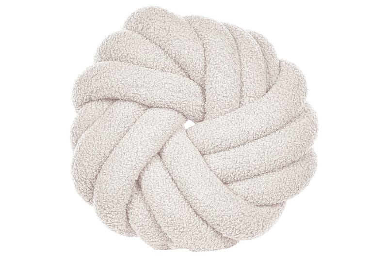 Pynteputer Akola Hvit, Bouclé - Hvit, Bouclé - Hagemøbler & utemiljø - Puter - Hageputer ute