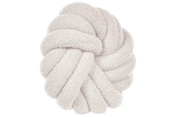 Pynteputer Akola Hvit, Bouclé - Hvit, Bouclé - Hagemøbler & utemiljø - Puter - Hageputer ute