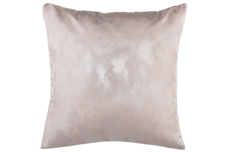 Pynteputer Alyssum sett på 2 Rosa/gull, Polyester - Rosa/gull, Polyester - Hagemøbler & utemiljø - Puter - Hageputer