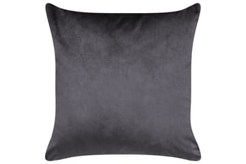 Pynteputer Alyssum sett på 2 Grå/gull, Fløyel - Grå/gull, Fløyel - Hagemøbler & utemiljø - Puter - Hageputer