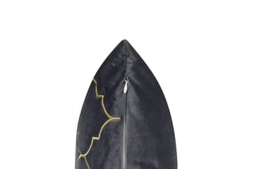 Pynteputer Alyssum sett på 2 Grå/gull, Fløyel - Grå/gull, Fløyel - Hagemøbler & utemiljø - Puter - Hageputer