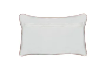 Pynteputer Arales sett med 2 Gul/Hvit/Svart, Rektangulær - Gul/Hvit/Svart, Rektangulær - Hagemøbler & utemiljø - Puter - Hageputer