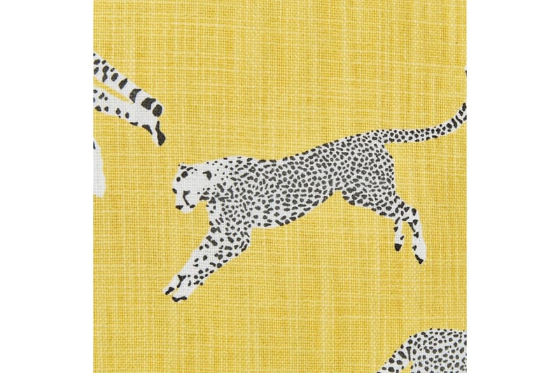 Pynteputer Arales sett med 2 Gul/hvit/svart/rosa, Firkantet - Gul/hvit/svart/rosa, Firkantet - Hagemøbler & utemiljø - Puter - Hageputer