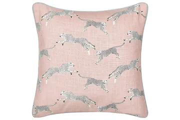 Pynteputer Arales sett med 2 Rosa/hvit/svart/grå, Firkantet - Rosa/hvit/svart/grå, Firkantet - Hagemøbler & utemiljø - Puter - Hageputer