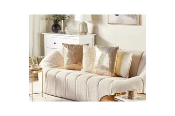 Pynteputer Aster sett med 2 Gull - Gull - Hagemøbler & utemiljø - Puter - Hageputer