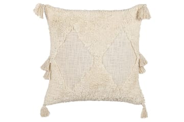 Pynteputer Avium sett av 2 Beige - Beige - Hagemøbler & utemiljø - Puter - Sofaputer & benkeputer