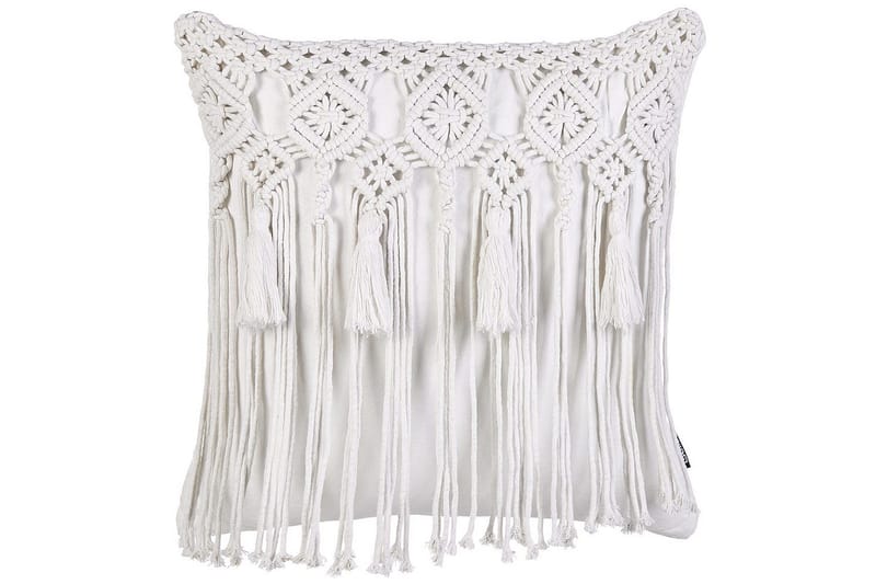 Pynteputer Bamian sett med 2 Hvit - Hvit - Hagemøbler & utemiljø - Puter - Hageputer