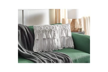 Pynteputer Bamian sett med 2 Hvit - Hvit - Hagemøbler & utemiljø - Puter - Hageputer