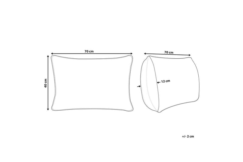 Pynteputer Barja 70x40 cm - 70x40 cm - Hagemøbler & utemiljø - Puter - Hageputer