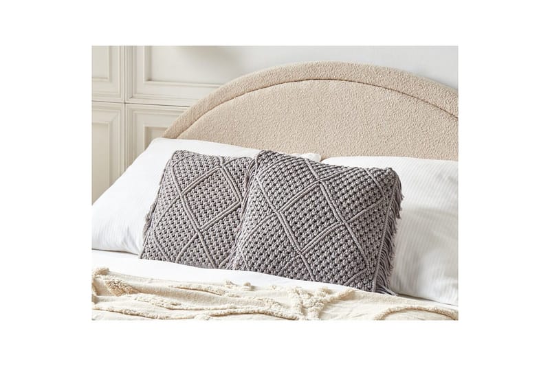 Pynteputer Besham sett med 2 Grå - Grå - Hagemøbler & utemiljø - Puter - Hageputer