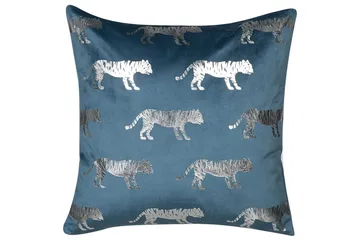 Pynteputer Bluebell sett av 2 Blå/Sølv - Blå/Sølv - Hagemøbler & utemiljø - Puter - Hageputer