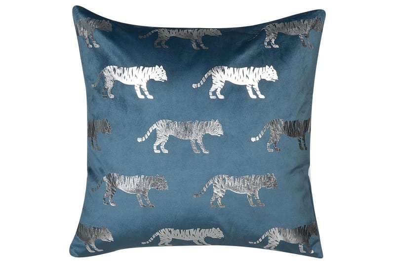 Pynteputer Bluebell sett av 2 Blå/Sølv - Blå/Sølv - Hagemøbler & utemiljø - Puter - Hageputer