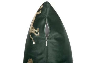 Pynteputer Bluebell sett av 2 Grønn/gull - Grønn/gull - Hagemøbler & utemiljø - Puter - Hageputer