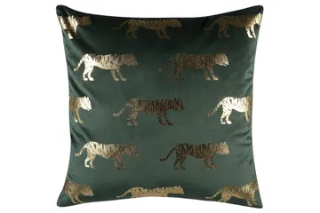 Pynteputer Bluebell sett av 2 Grønn/gull - Grønn/gull - Hagemøbler & utemiljø - Puter - Hageputer