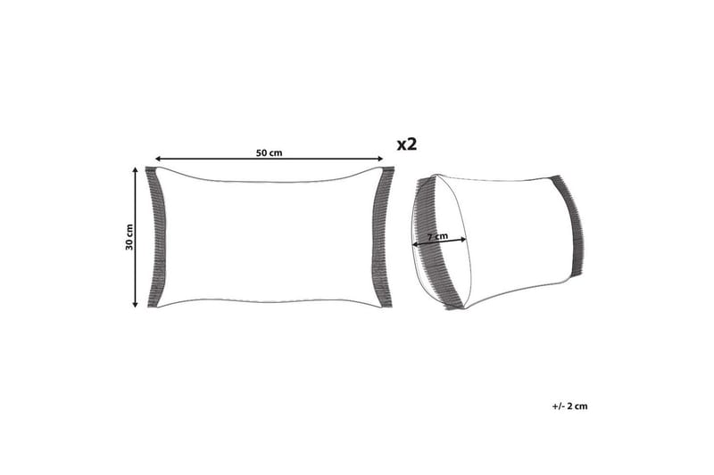 Pynteputer Boath sett av 2 - Hagemøbler & utemiljø - Puter - Hageputer