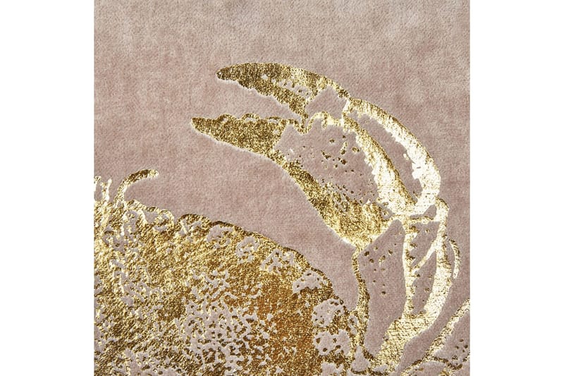 Pynteputer Bossiella sett med 2 Beige/gull - Beige/gull - Hagemøbler & utemiljø - Puter - Hageputer