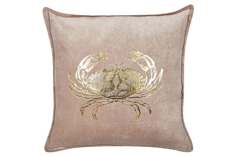 Pynteputer Bossiella sett med 2 Beige/gull - Beige/gull - Hagemøbler & utemiljø - Puter - Hageputer