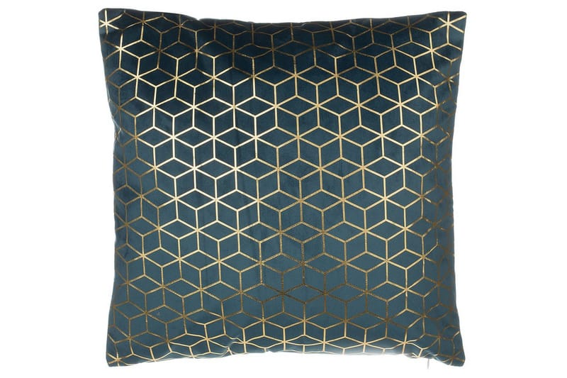 Pynteputer Celosia sett av 2 Blå/gull - Blå/gull - Hagemøbler & utemiljø - Puter - Hageputer