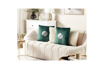 Pynteputer Ceropegia sett med 2 Grønn - Grønn - Hagemøbler & utemiljø - Puter - Hageputer