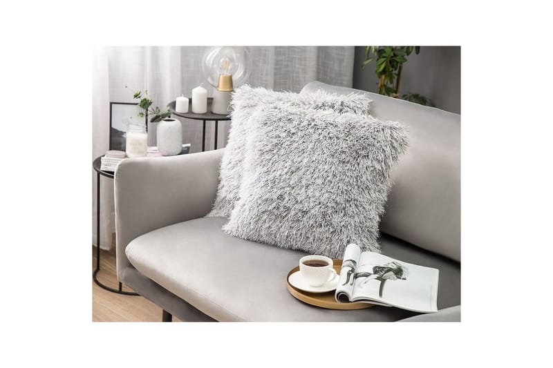 Pynteputer Cide sett à 2 Grå - Grå - Hagemøbler & utemiljø - Puter - Hageputer