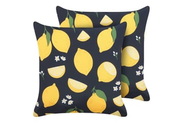 Pynteputer Citrus sett med 2 - Hagemøbler & utemiljø - Puter - Sofaputer & benkeputer