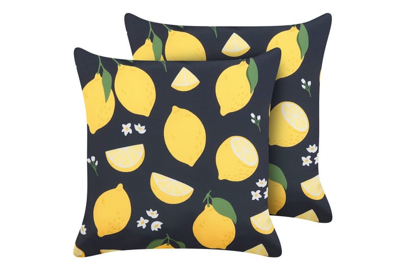Pynteputer Citrus sett med 2 - Hagemøbler & utemiljø - Puter - Sofaputer & benkeputer