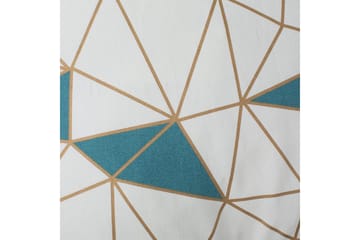 Pynteputer Clarkia sett med 2 Hvit/Blå/Gull - Hvit/Blå/Gull - Hagemøbler & utemiljø - Puter - Hageputer