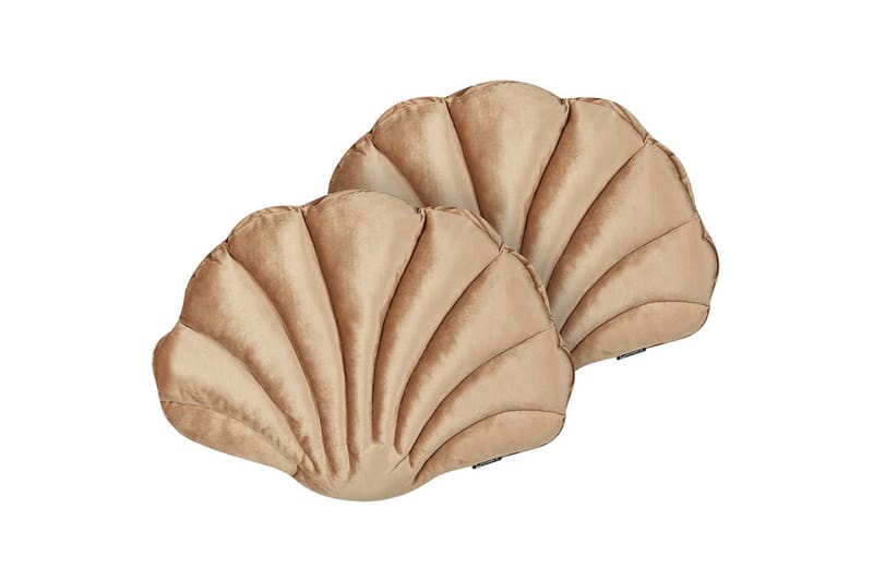 Pynteputer Consolida sett á 2 Beige - Beige - Hagemøbler & utemiljø - Puter - Hageputer