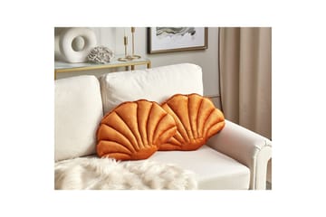 Pynteputer Consolida sett á 2 Oransje - Oransje - Hagemøbler & utemiljø - Puter - Hageputer